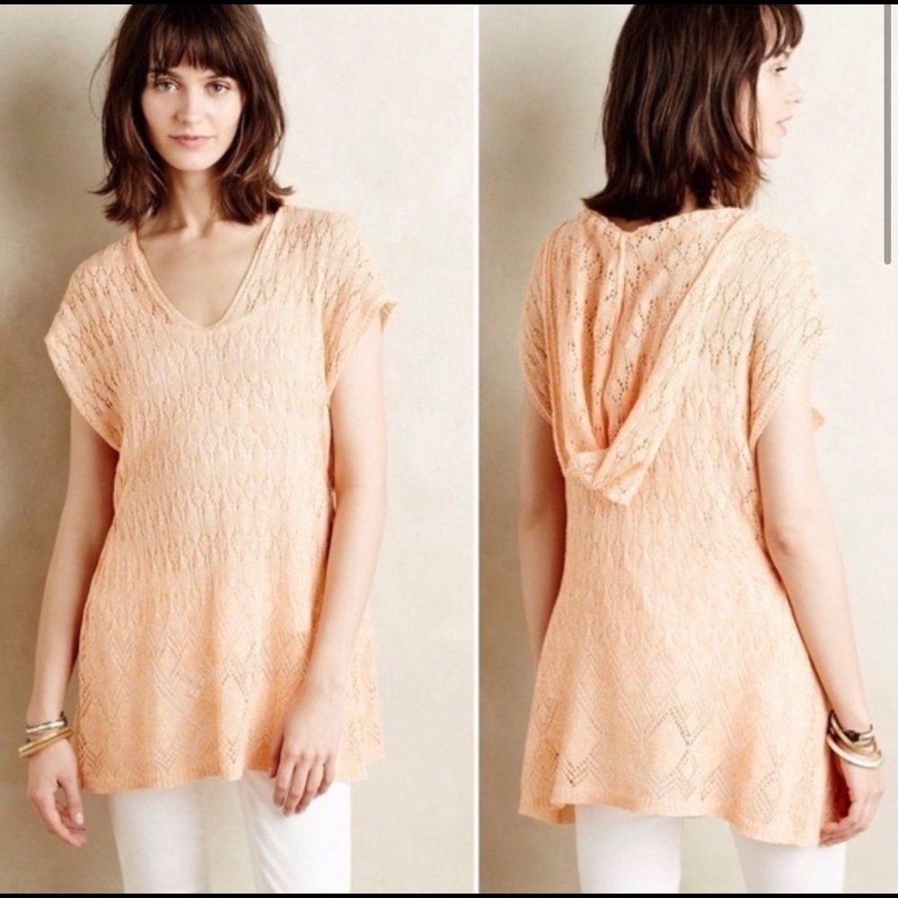 Moth Sleeveless Pointelle Knit Sweater